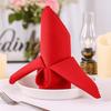 10pcs Smooth Texture Table Napkins Washable Satin Napkins Simplicity Dinner Napkins  Hotel Banquet