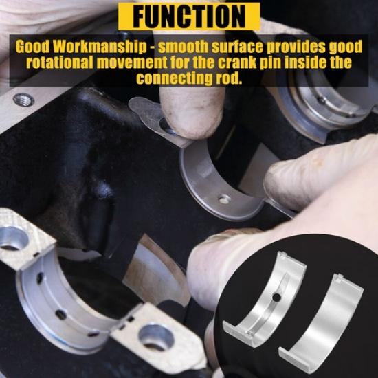 For 2006-16 Optima Sonata Optima Kia 2.4L Main & Rod Bearing Kit W/Thrust Washer