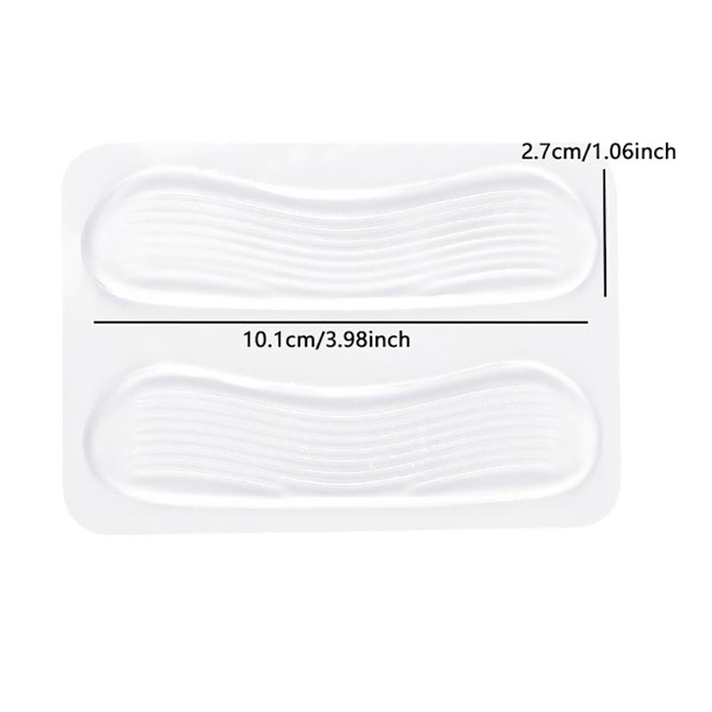 1Pair Gel High Heels Heel Protectors Stickers Women Shoes Heel Cushion Foot Care Non Slip Shoe Pads For Adjustable Size Insoles