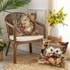 Adorable Forest Animal-Print Pillowcases: Deer, Squirrel, Hedgehog, Fox Sofa Cushion Cover Home Room Decoration 2D Flat Printing
