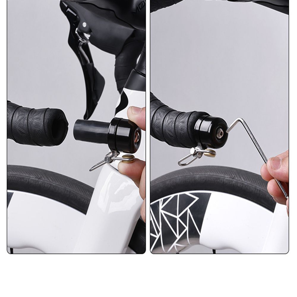 Black Bike Bell Cycling Ring Bicycle Retro Classical Bells Clear Sound Quality MTB Road Safety Warning Alarm Bike Bells
