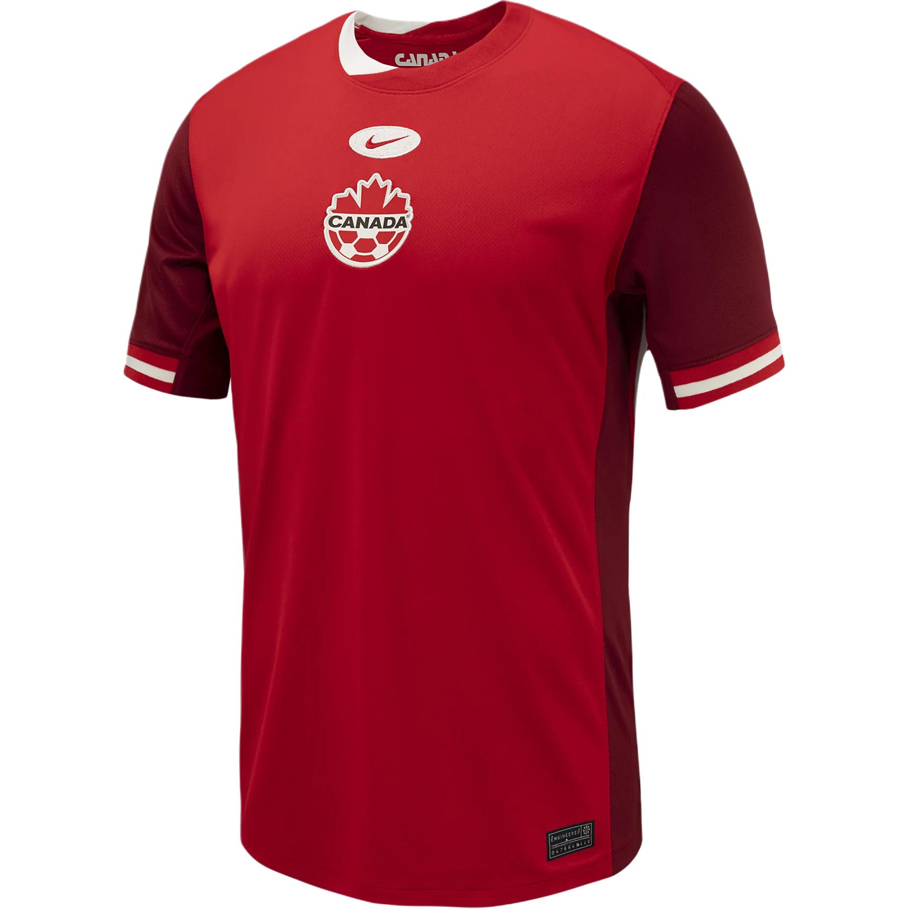 Nike Канада 2024 Стадион Домашняя Мужская Футбольная Реплика Джерси Nike Dri-FIT P35337555-CAN S