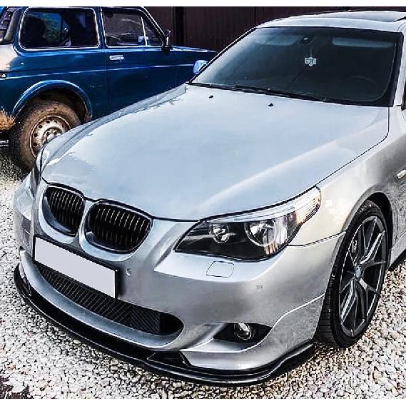 For BMW 5 Series E60 E61 525i 530i 540i 550i M Sport 2005-2010 Front Bumper Splitter Lip Chin Spoiler Diffuser Car Accessories
