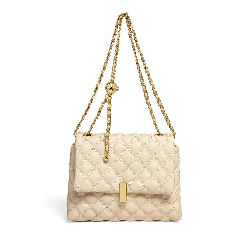 Bag Fashion Bag Women's Crossbody Bag Senior Sense Small Bag Spring/summer Classic Leather Chain Bag