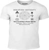 Uni Occult History T Shirt Retro T Shirt Lovecraft Horror Weird USA White Men's