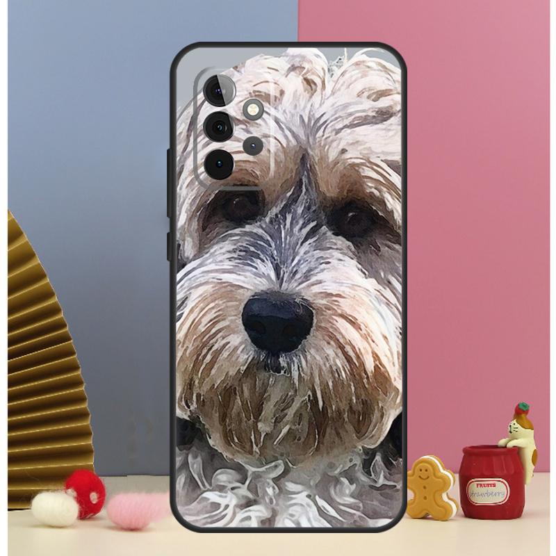 Brown Cockapoo Case For Samsung Galaxy A16 A26 A36 A56 A15 A17 A55 A35 A32 A52 A13 A33 A53 A14 A34 A54 A06