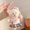 Adorable Little Bear Plush Keychain: Cute Bag Pendant & Gift for Best Friend