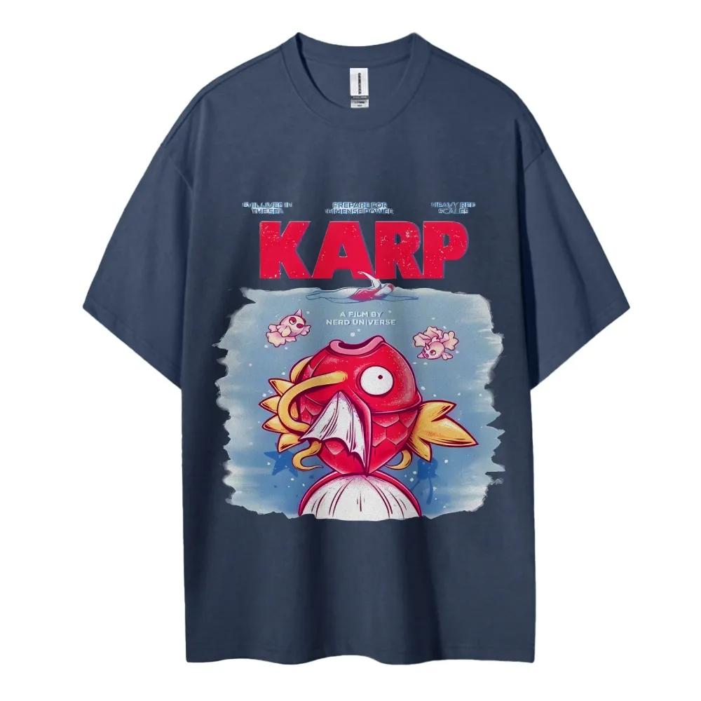 Pokemon Tshirt Mens Pure Cotton Casual  Round Neck Tshirt Short Sleeve Fashion Clothing Summer Sports Casual Short Sleeve Top