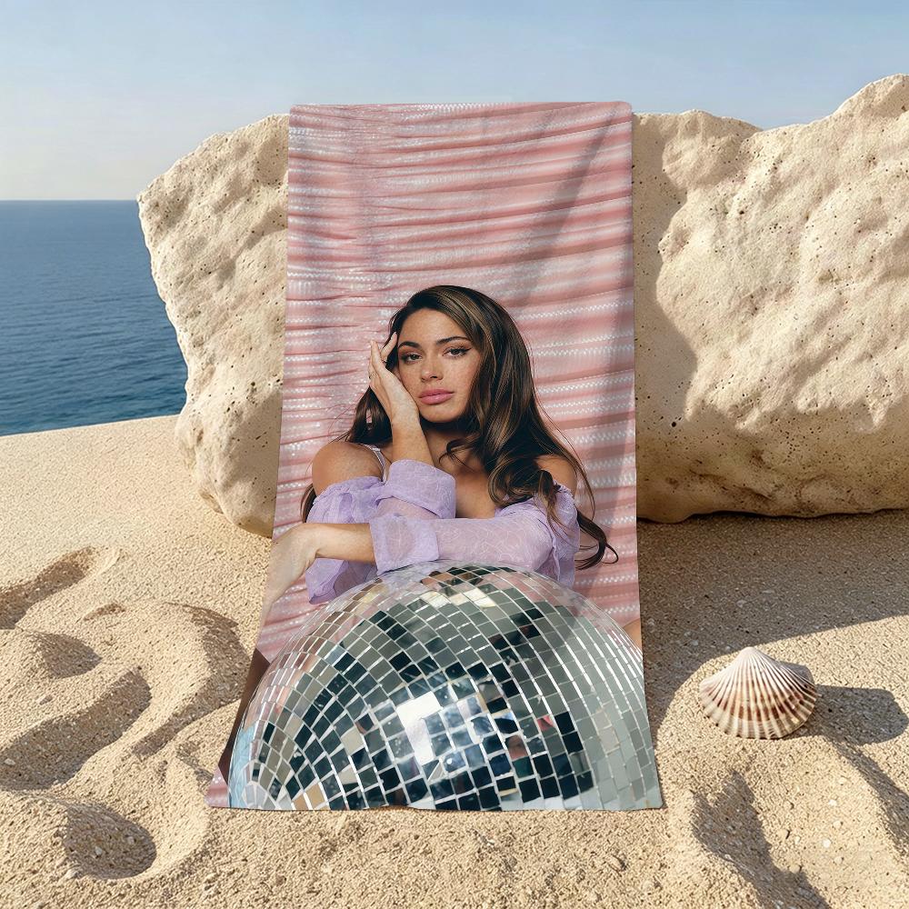 Argentine Singer TINI Beach Towel For Beaches Yoga Studios Gyms Hot Springs Swimming Pools And Picnics