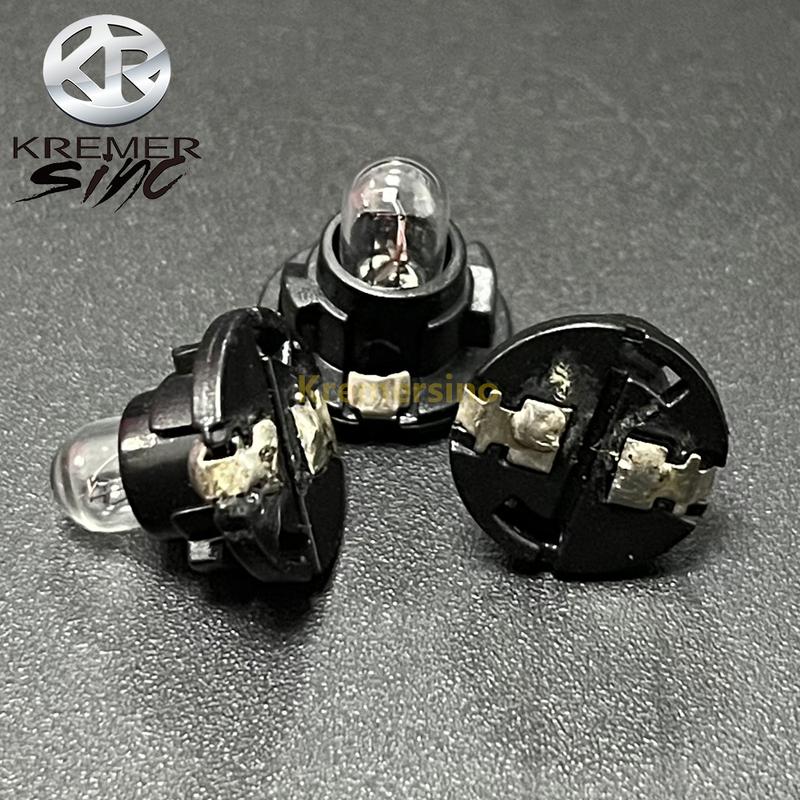 10pcs T5 Bulbs Lamps 12V 2W for Dashboard T5