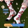 3D Digital Face Socks - Exclusive DIY Print, Christmas Gifts, Polyester, Versatile 360 Design