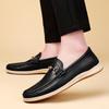 Mode Luxusmarke Weiße Halbschuhe Herren Lederschuhe Designer Schuhe Weiche Sohle Bequeme Freizeitschuhe Hochwertige Mokassins