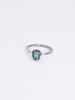 Harang Hr 122R_Antique Gemstone Ring (Milky Aquamarine)