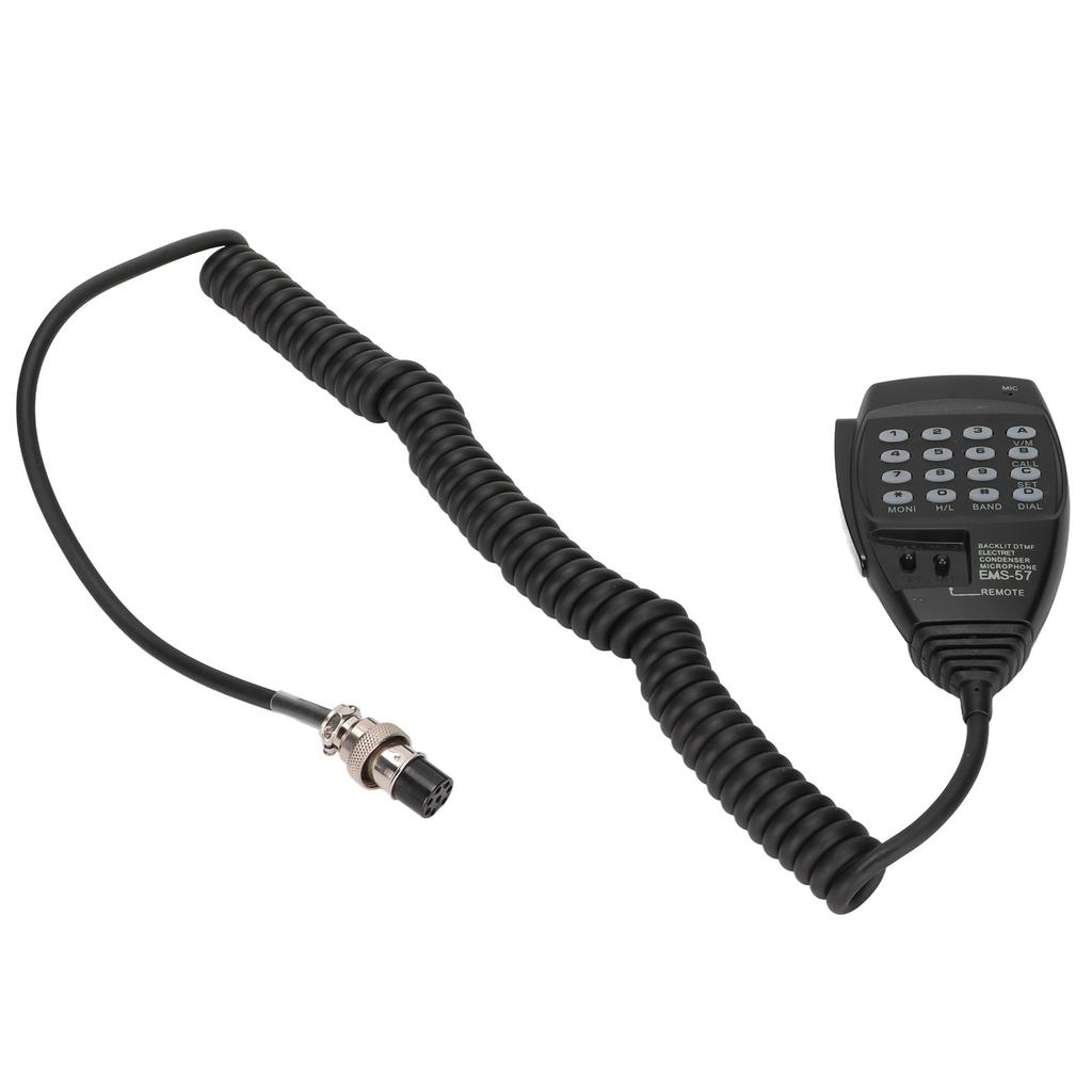 EMS57 For Alinco 8Pin Microphone Handheld Mobile Microphone for DXSR8T DXSR8E DX70T DX77T