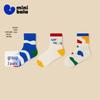 minibala Kids Mid-Calf Cotton Socks - 3 Pack