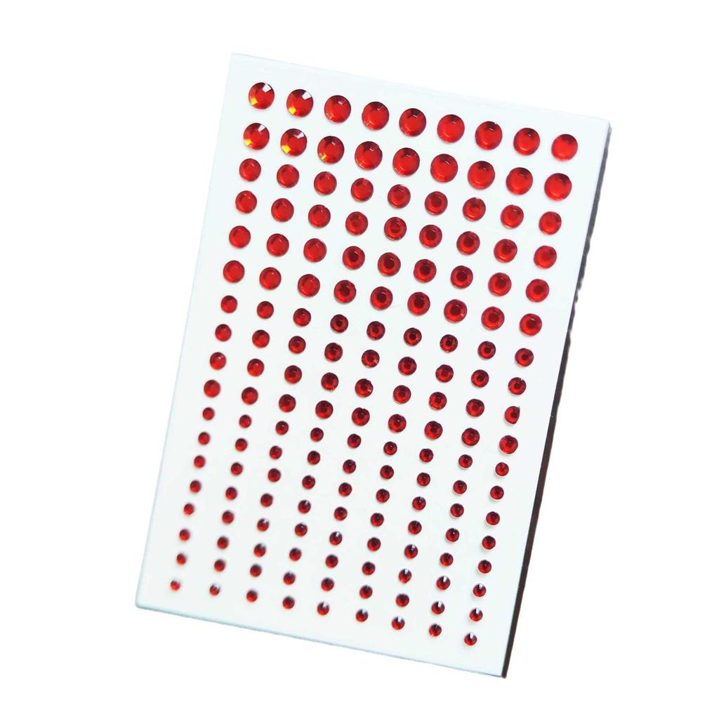 Acrylic Diamond Face & Eyebrow Stickers for Party Makeup and DIY.