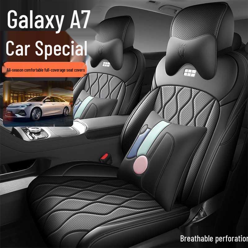 Geely Galaxy A7 All-Season Leather Seat Covers, Full Coverage