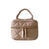 2025 Spring and Summer New Product Portable Mini Bag Rhombus Small Fragrant Wind Chain Bag Versatile Single Shoulder Crossbody Lipstick Small Bag