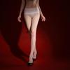 [Melt] 360 Invisible High Waist Seamless Crotch 0D Ultra-Thin Mesh Stockings Transparent Matte Skin Rompers