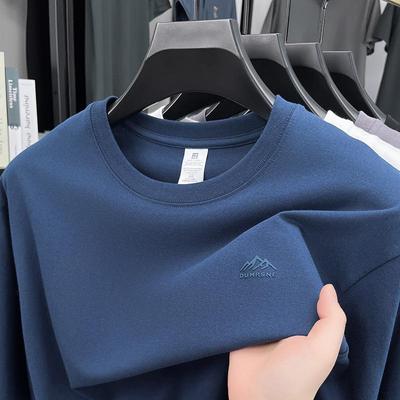 Sweatshirt à col rond en coton pour homme Printemps & Automne