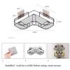 Minimalist Style Home Bathroom Storage Rack Multifu Bathroom Wall Punching Free Storage Rack Toiletries Organizer Shelves