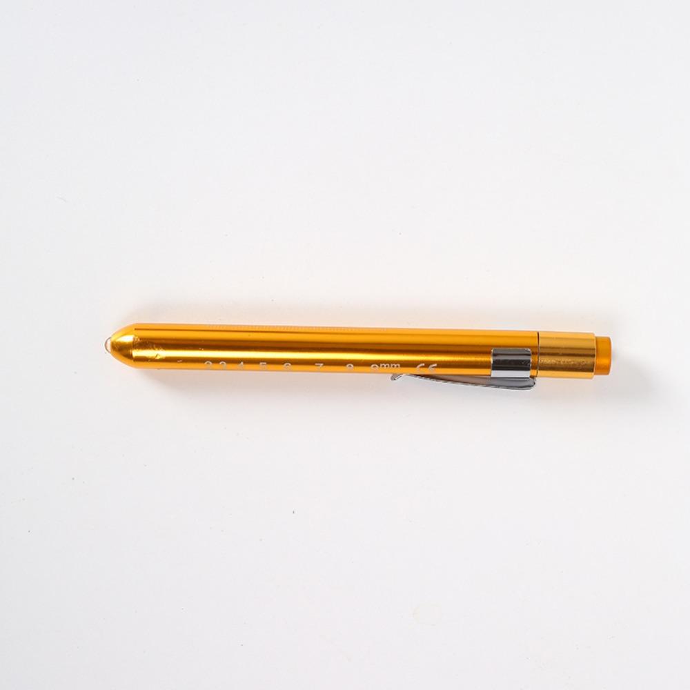 Portable Aluminum Alloy Pen Style Flashlight White Light Small Size LED Pen Light Pupil Pen Small Flashlight Dental Examination