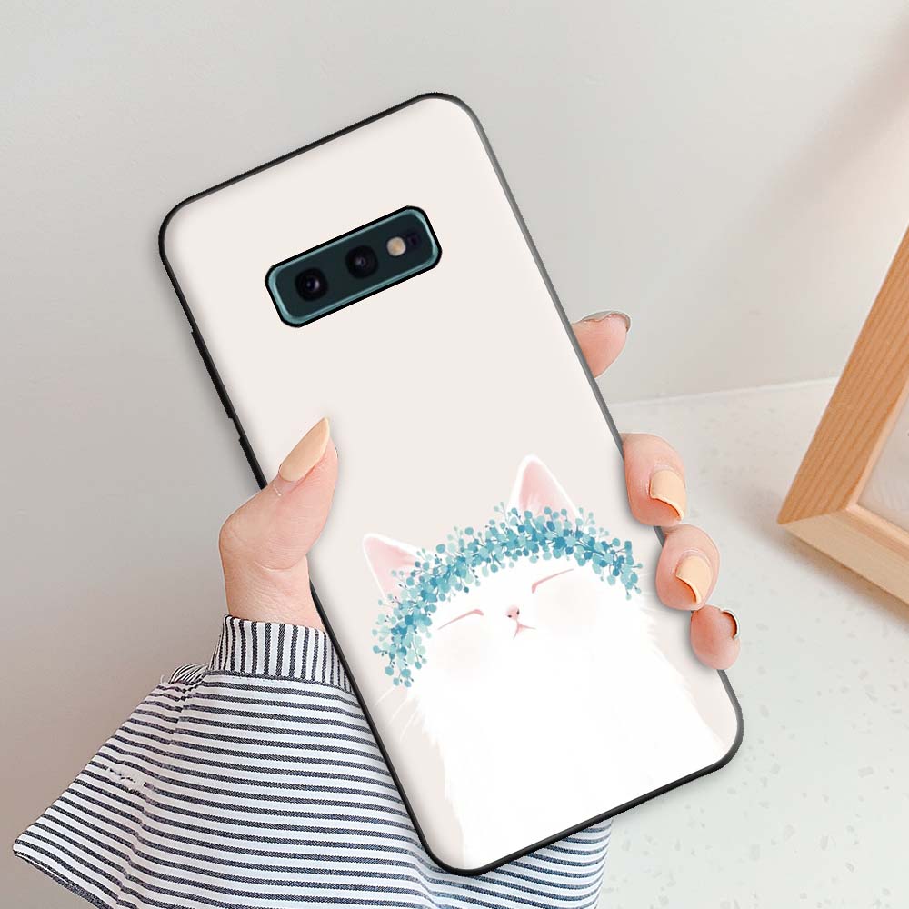 Hülle Für Samsung Galaxy S10E Hülle Abdeckung Für Samsung S10E Silikon Weiches TPU Rückseite Handyhülle Für Samsung S10E SM-G970 Abdeckung Stoßfänger