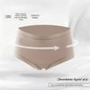 Damen-Slips für Frühling und Herbst mit hohem Bund, atmungsaktiv, antibakteriell und ohne Abdrücke am Bauch