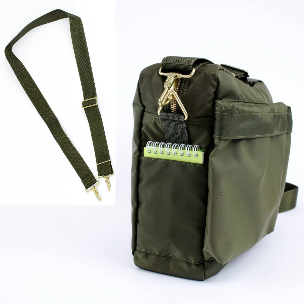 Porter Force Men's Round Shoulder Bag, Made In Japan, Easy To Use, Water-Repellent, Navy, 855-07415