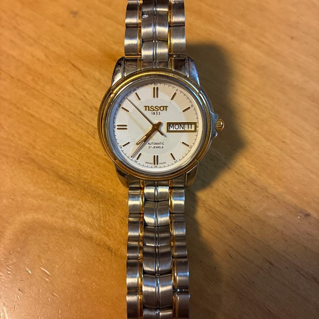 Used TISSOT 1853 automatic watch combination color
