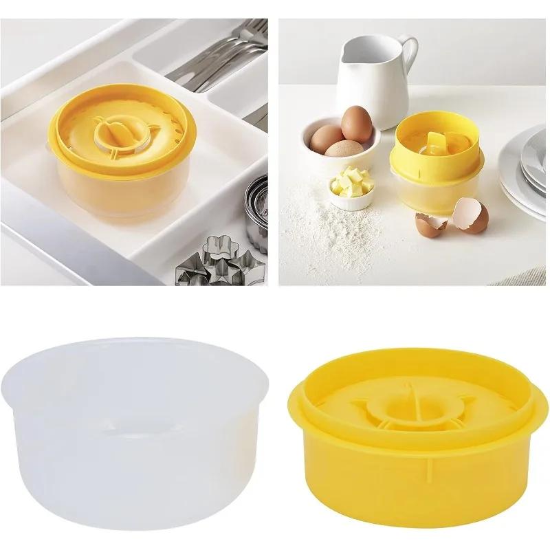 Egg Yolk Separator And Egg Separator Baking Tools Large Capacity Kitchen Accessories Clear Kitchen Gadgets
