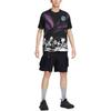 Nike Northern Lights Koszulka z krótkim rękawem Dri-Fit Color Block Szybkoschnąca Oddychająca Męskie Topy Czarny FZ5280-010
