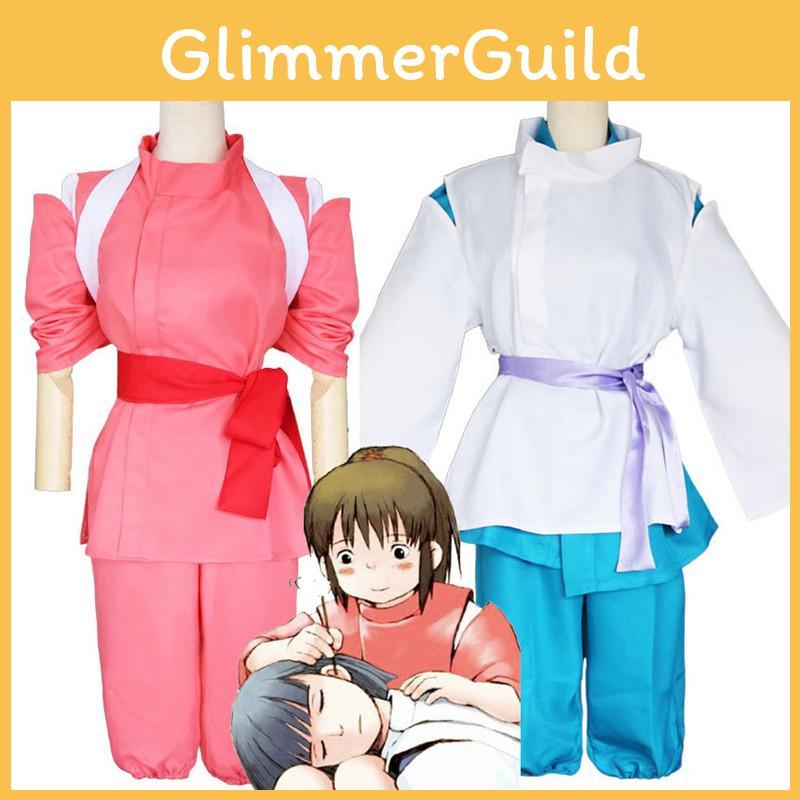 Versatile Spirited Away Nigihayami Kohakunushi Chihiro Ogino Cosplay Costume In Comfortable Sizes