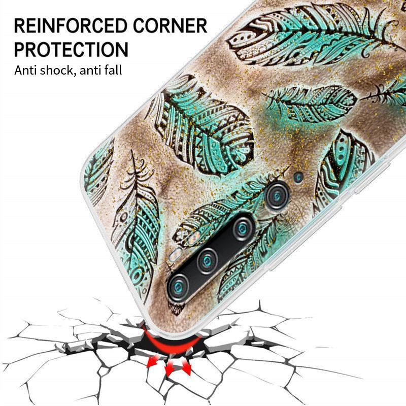 Ginkgoblatt Goldfolienhülle Für Xiaomi Redmi Note 9S 9 8 Pro 8T 7 9A 9C 7A Mi Poco X3 NFC 10T 10 Lite 5G Weiche Handyhülle Funda