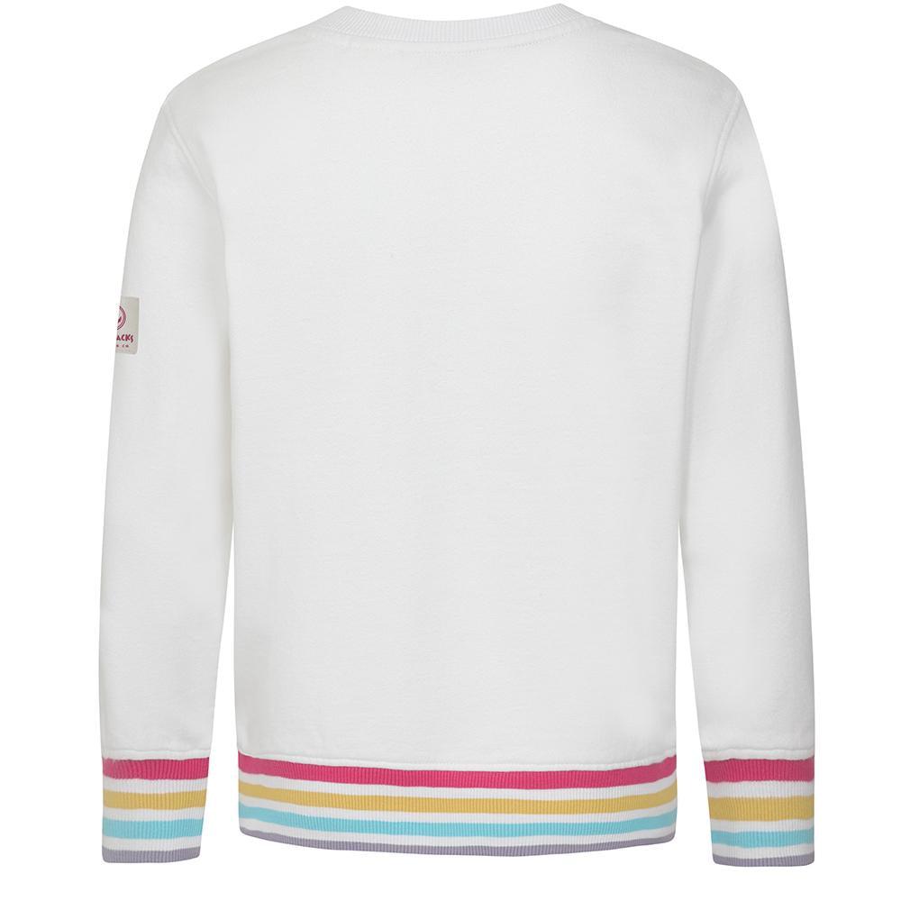 Lazy Jacks Girls Rainbow Sweatshirt