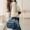 Women Bag High Quality Female Handbag Solid Color Vintage Classic Ladies Shoulder Totes Designer PU Leather Crossbody Messenger Bags