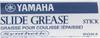 YAMAHA Slide Grease Stick SGK4 Grease Film Maintains Airtightness, and Rust Preventive Agent Is Added To Prevent Rust and Wear.