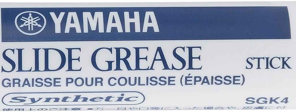 YAMAHA Slide Grease Stick SGK4 Grease Film Maintains Airtightness, and Rust Preventive Agent Is Added To Prevent Rust and Wear.