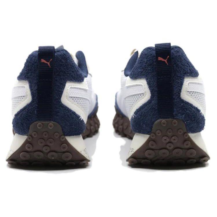 Puma Blacktop Rider Preppy - Námořnická Stříbrná Mlha Unisex Tenisky Modrá Bílá 395875-02