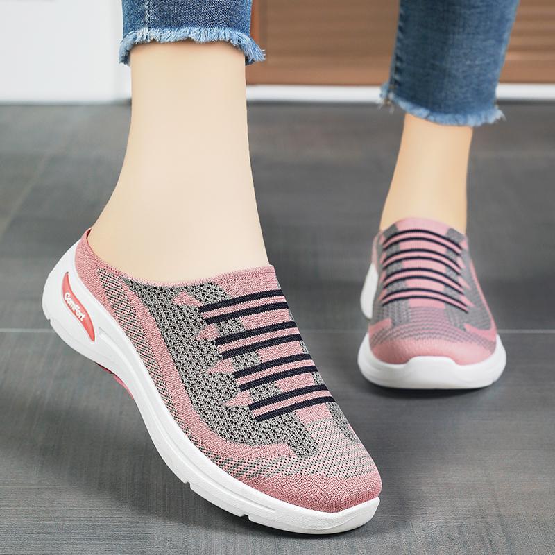 Fashion Women's New Slippers Summer Breathable Comfortable Lightweight Outdoor Home Casual Slippers Sandals