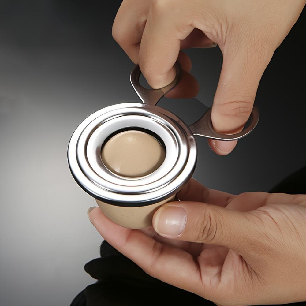 New Stainless Steel Egg Shell Opener Manual Egg Opener Kitchen Gadget Eggs Cutter Convenient Mini Scissors Tools for Cooked Eggs