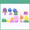 Encantador Set de 12 Figuras Bubble Guppies Juguete para Decorar Tarta con Gil Molly Nonny Deema Oona Goby