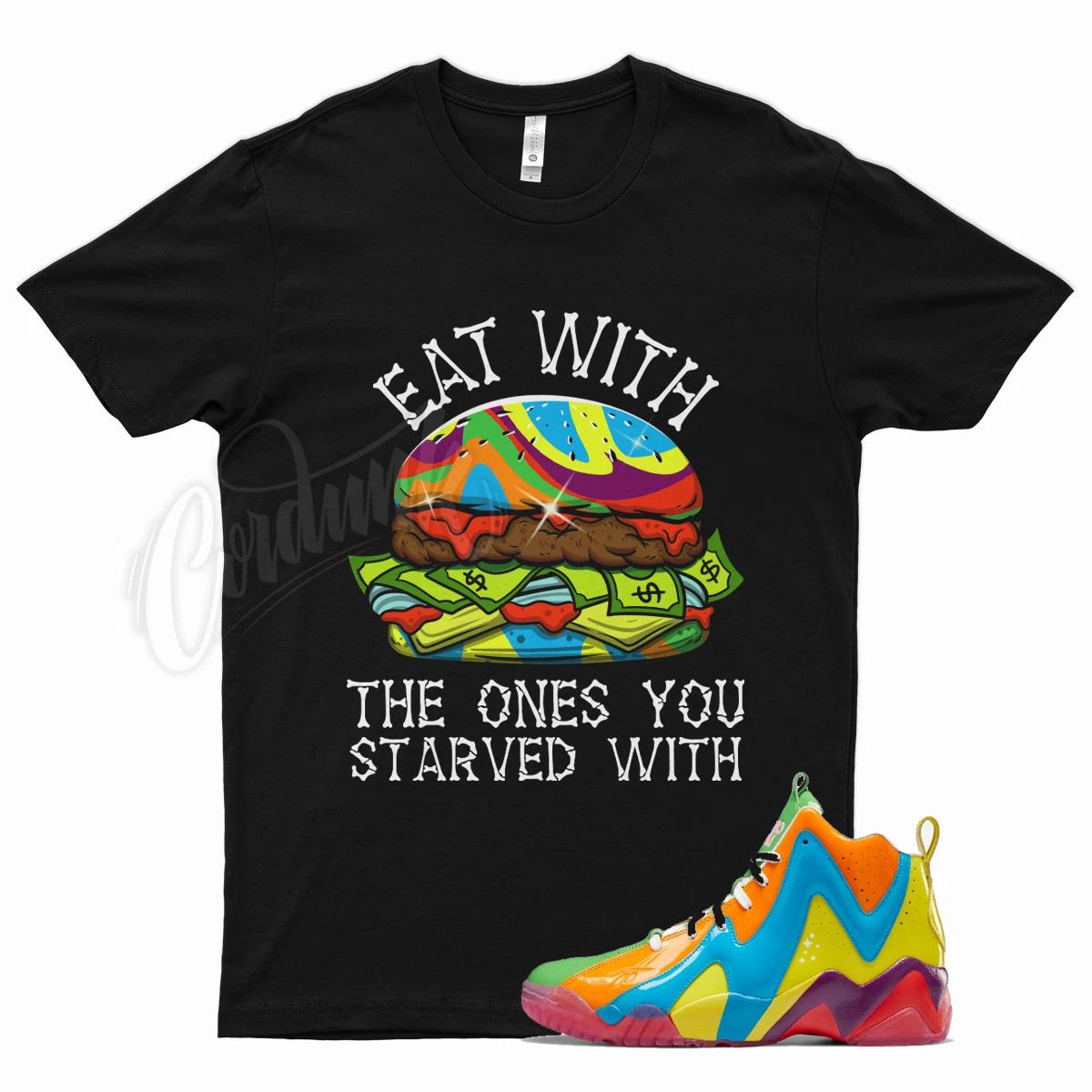 

Black EAT T Shirt for Kamikaze II Candy Land Green Orange Mashburn Balvin S