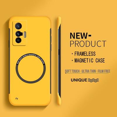 Ultradünne Hart-PC Magnetische Rahmenlose Handyhülle Für Oppo Realme GT Master NEO 2 3T GT 2 3 Realme 10 11 Pro Plus Matte Hülle