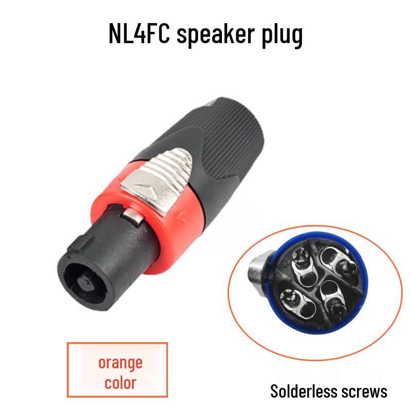 8-Pin Solderless Audio Speaker Plug Socket