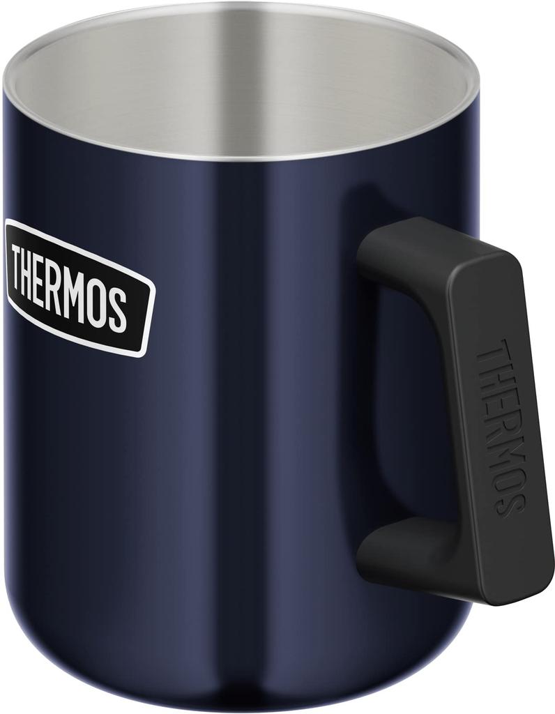 Thermos Outdoor Serie Vakuumisoliert Mitternacht MDB Becher, 450ml, Blau, ROD-007