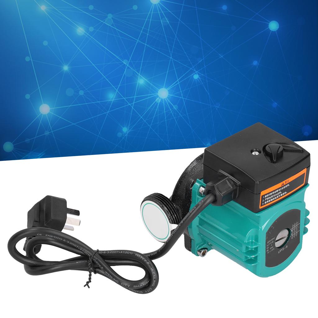 UPS6 Automatické oběhové posilovací čerpadlo 3rychlostní Ultratiché vodní čerpadlo 100W 1.5in