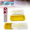 Portable Dental Floss Box Mini Toothpick Floss Organizer Mini Sliding Storage Boxs For Small Items Home Office Travel Organisers