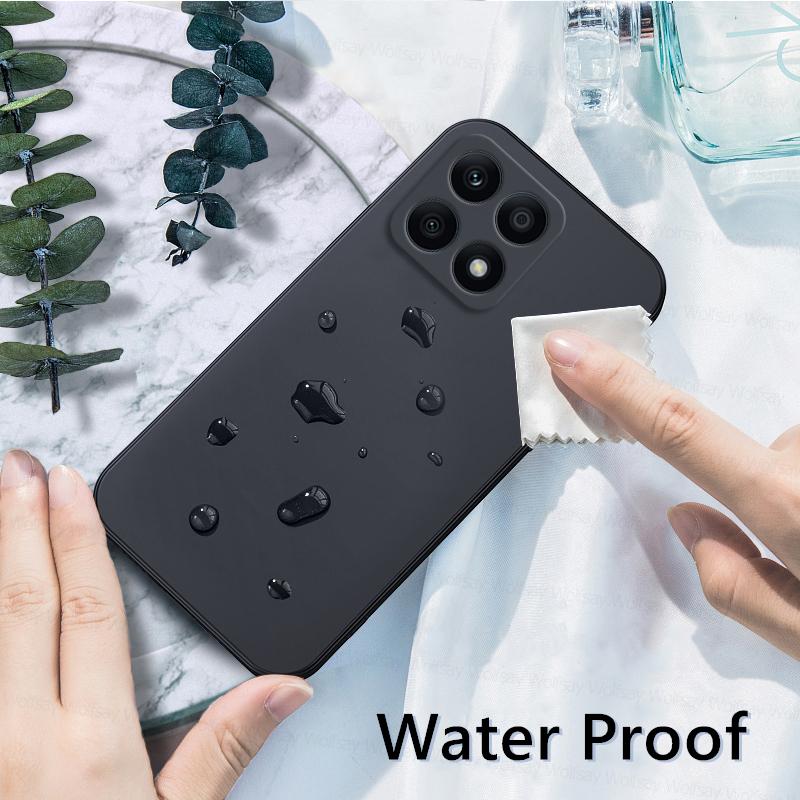 Husă Pentru Honor X8a Husă Honor X7a X8a X9a Huse Original TPU Rezistent la Șocuri Silicon Lichid Protecție Spate Telefon Honor X8a