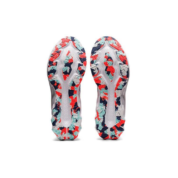 Asics Novablast 2 Celebration of Sport Pack Men Sneakers Grey Glacier-Grey Thunder-Blue 1011B306-960